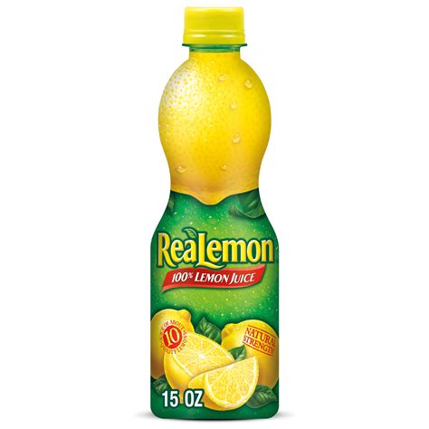 lemon juice walmart|100 real lemon juice.